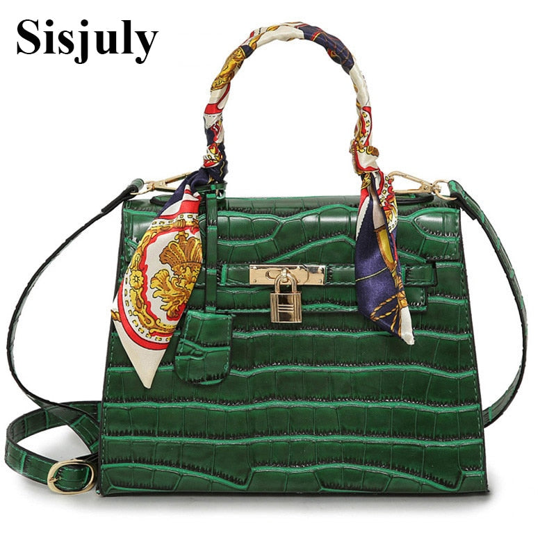 Women Alligator Shoulder Bags