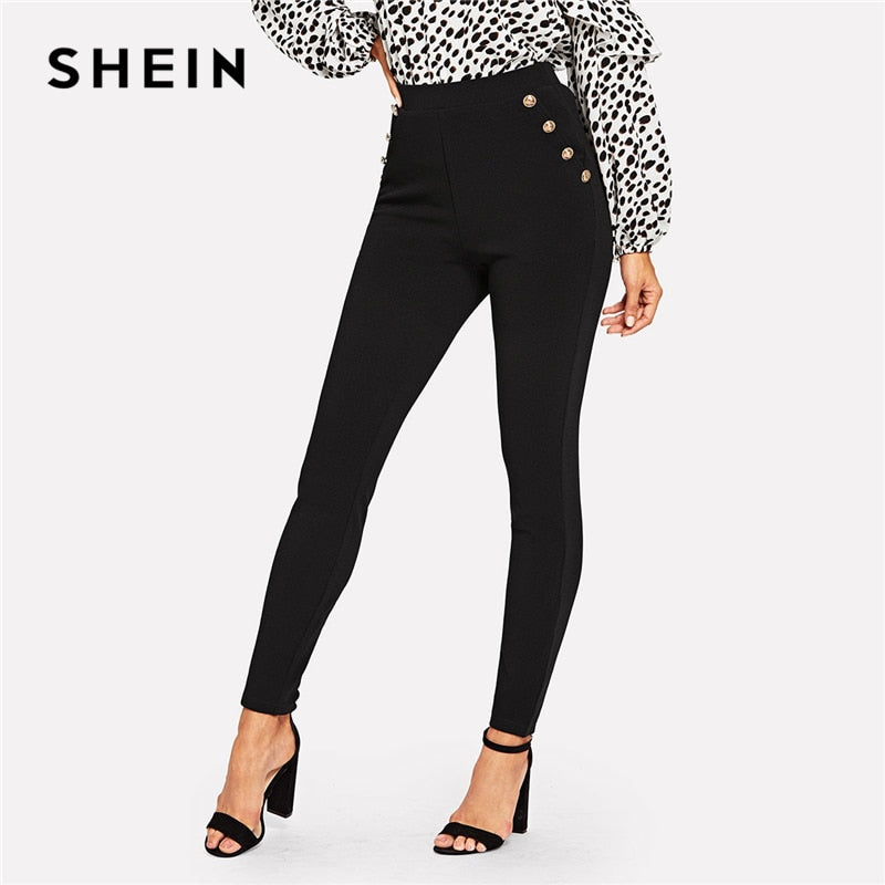 SHEIN Black Office bottom