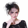 Flower Mesh Ribbons Hat