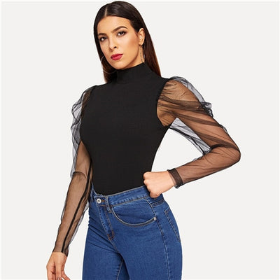 Highstreet h Gigot Sleeve Tops