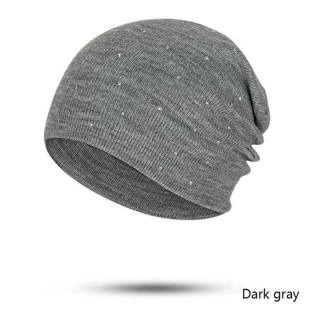 Pearl Winter Hat Women