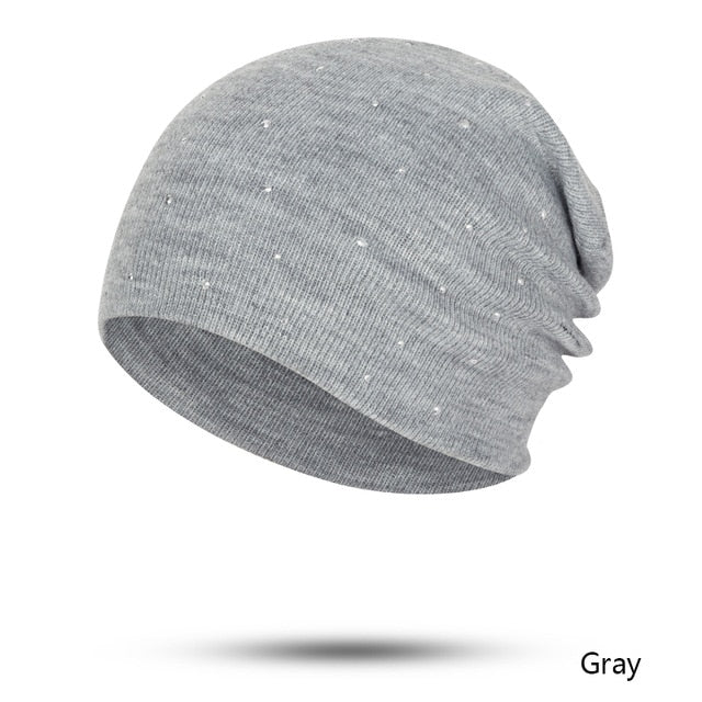 Pearl Winter Hat Women