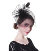 Flower Mesh Ribbons Hat