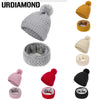 Winter Scarf Hat Set Fashion