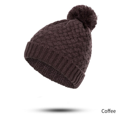 Winter Scarf Hat Set Fashion