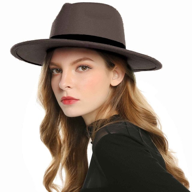 WELROG  Fedora Hats For Women